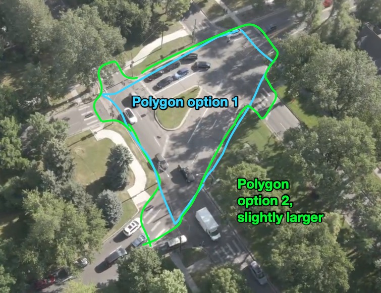 options for junction polygon