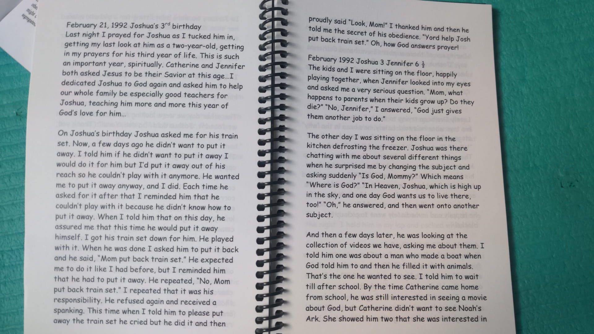journal entry 0