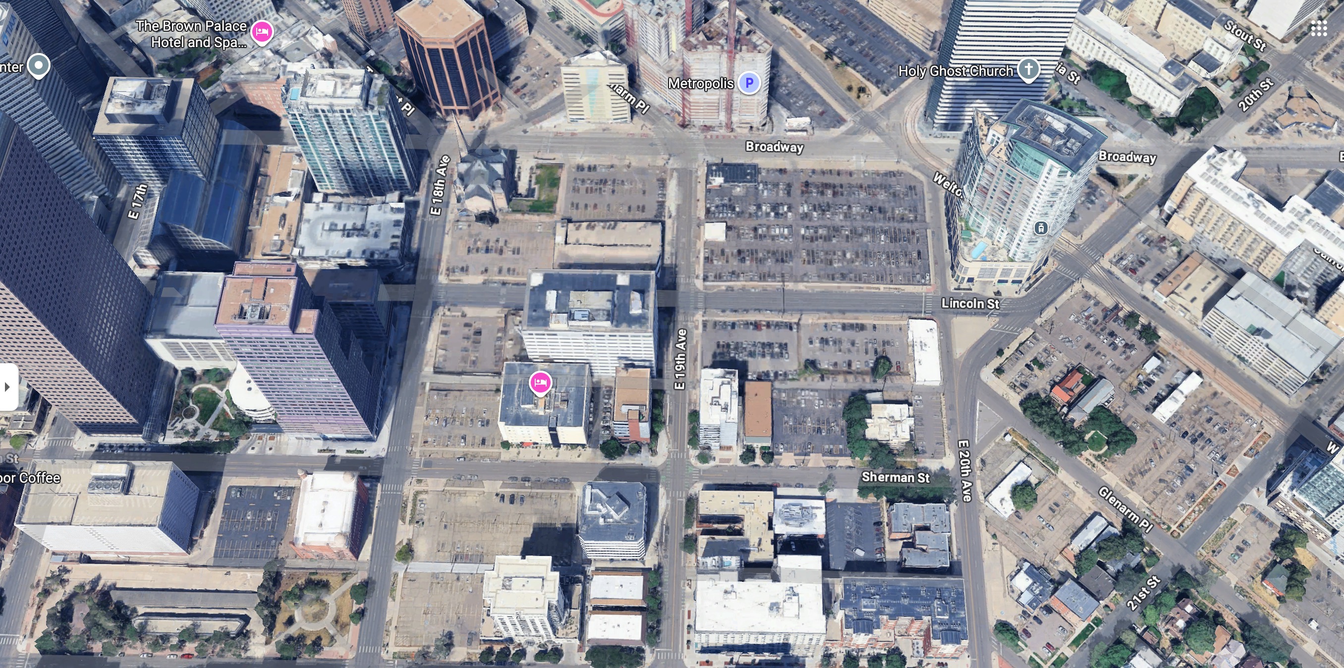 car gutters and parking lots