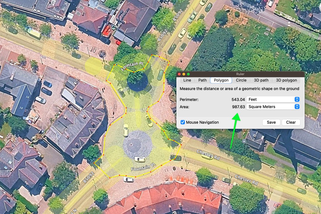 poynton square meters